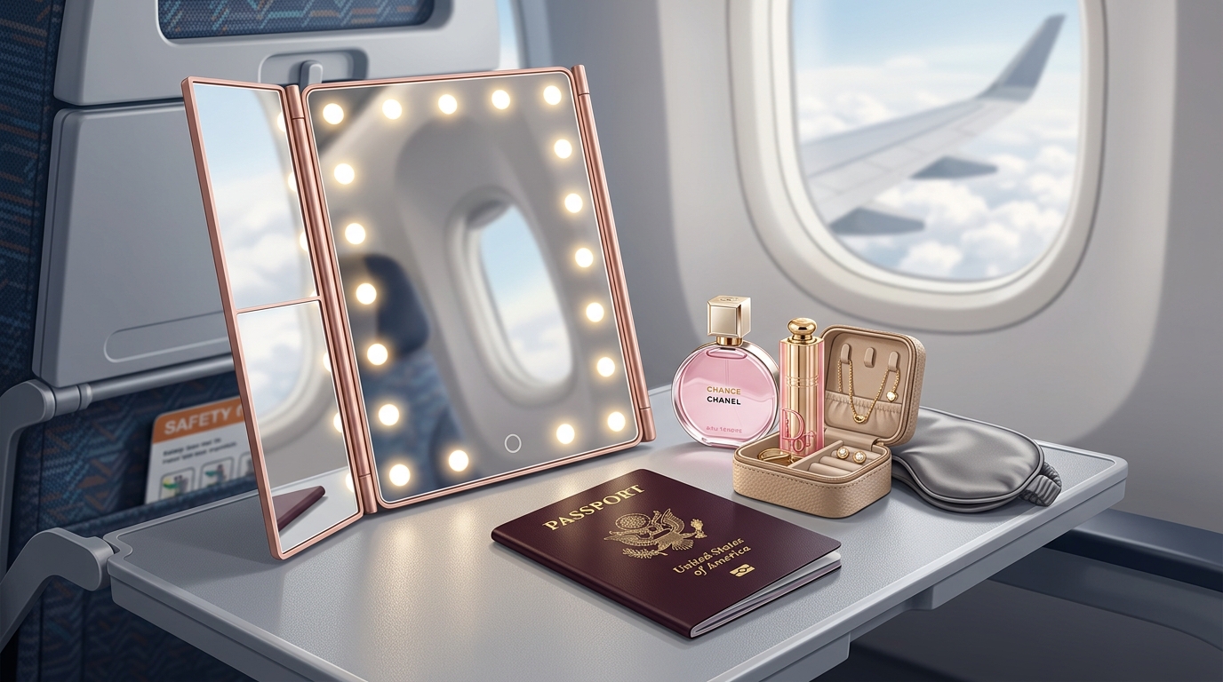 Airport Security Explained: Can You Bring a Makeup Mirror on a Plane?
