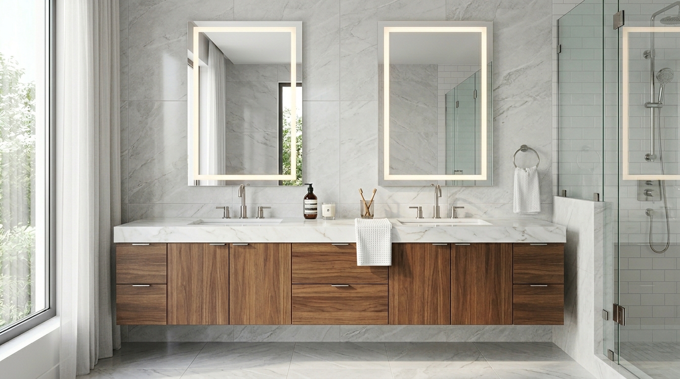 48 Inch Bathroom Vanity Mirror Size: How to Choose the Perfect Proportions