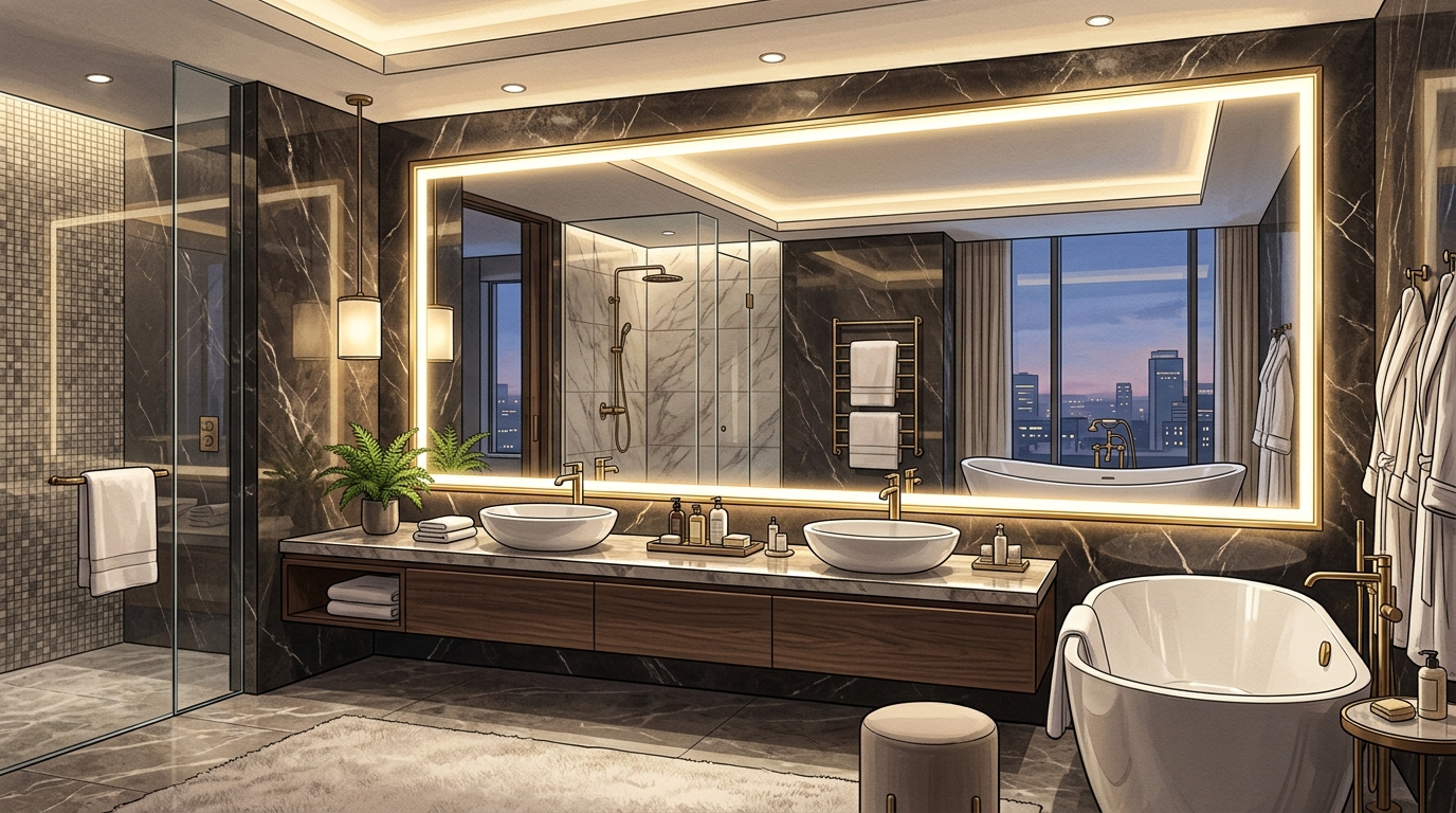 47 Inch vs 51 Inch Stone Bathtubs: Luxury for Compact Spaces